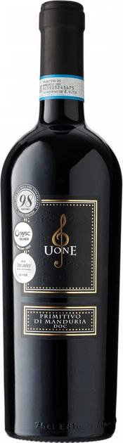 Вино Uone Primitivo di Manduria н/сухе червоне 14% 0.75 л